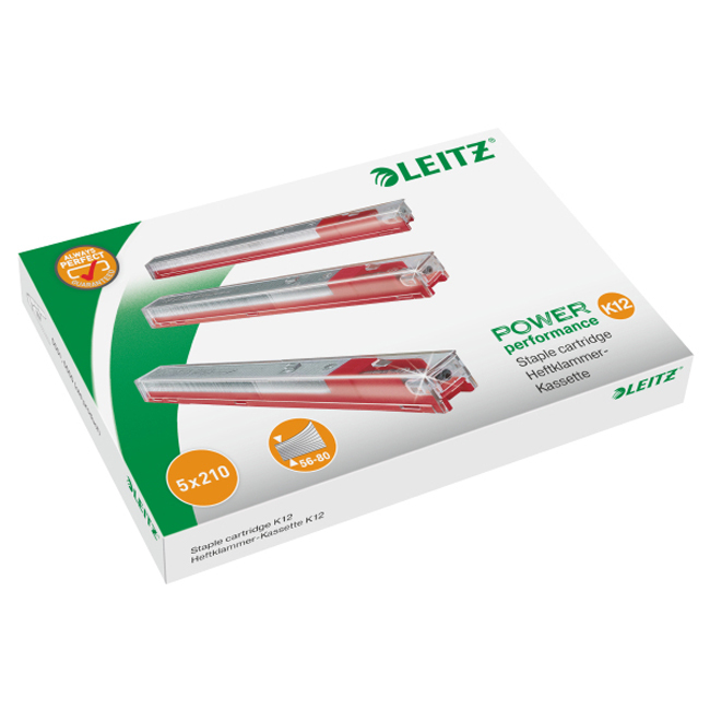 【5卡/盒】LEITZ 5551重型四用多功能訂書機 專用訂書針 辦公用品 商務 公務用 辦公室 行政 會計 文書處理