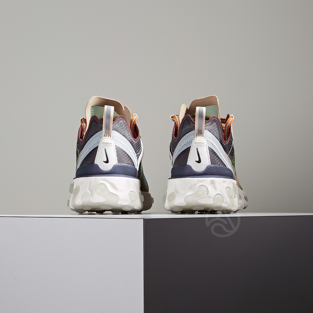 Nike React Element87 x Undercover 聯名 女 撞色拼接 鑽孔式設計 BQ2718-300