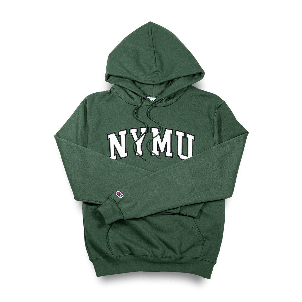 2024 NYMU DAY！Champion® 陽明大學授權校園紀念帽T (軍綠色)【預購】