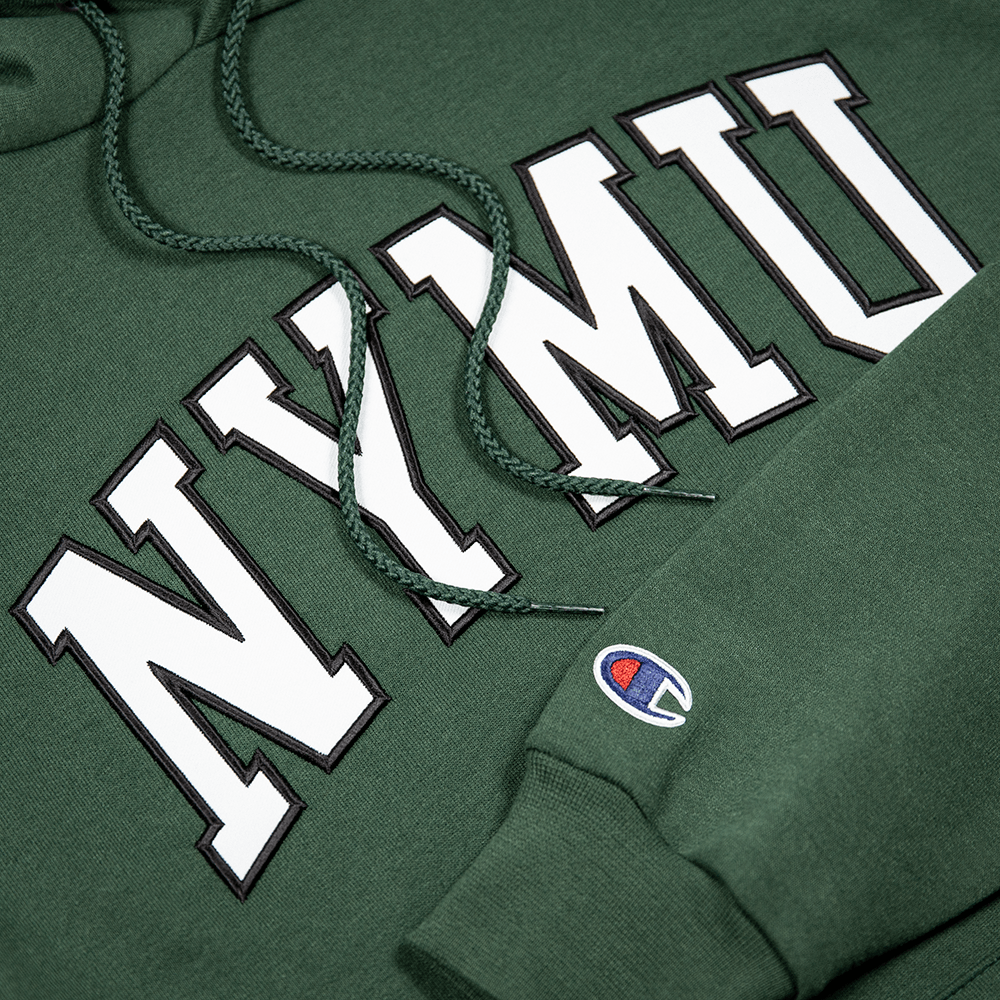 2024 NYMU DAY！Champion® 陽明大學授權校園紀念帽T (軍綠色)【預購】