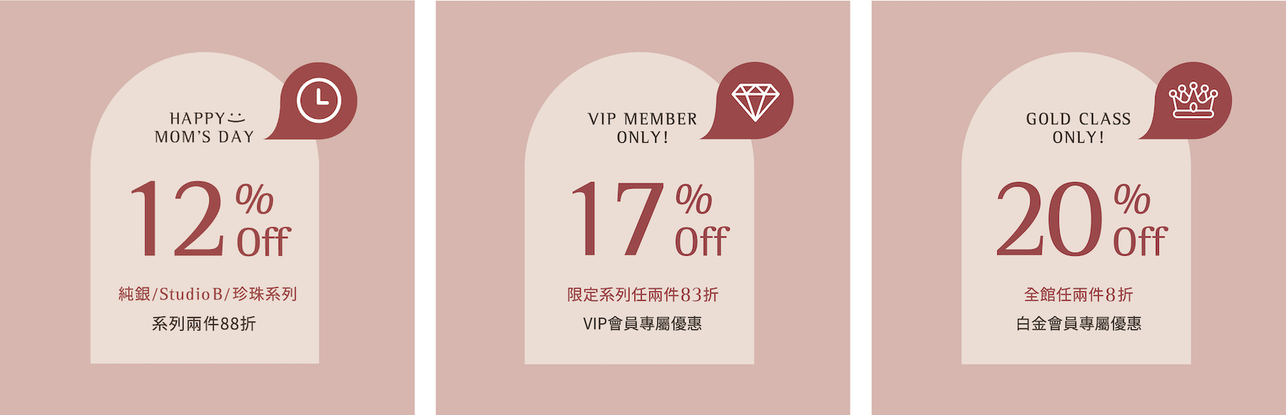 2020 母親節送禮推薦，兩件88折
