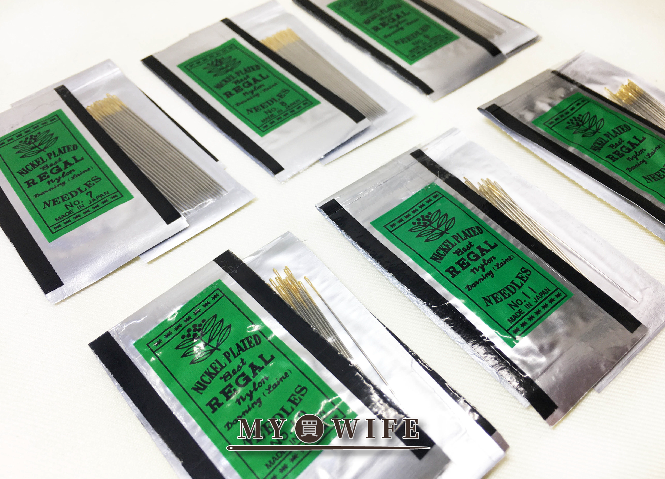 REGAL日本_拼布_手縫針_6規格