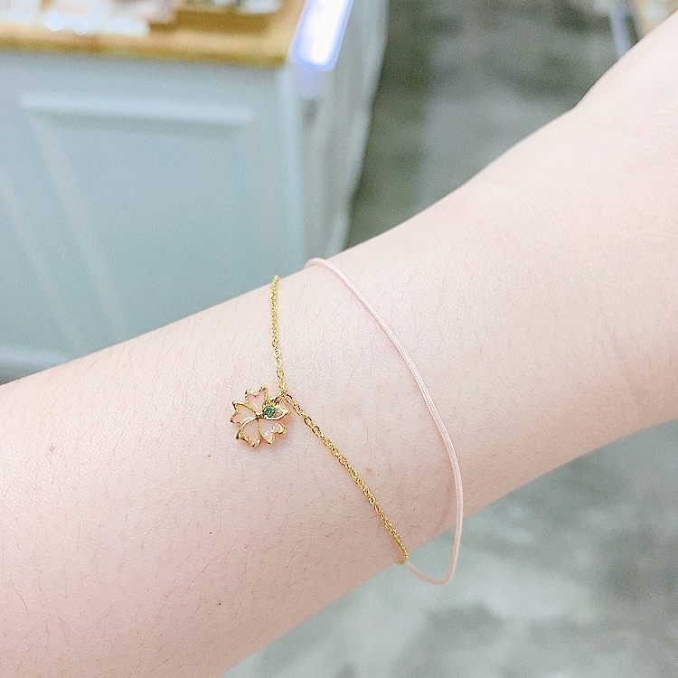 [日本制] 櫻花手鏈