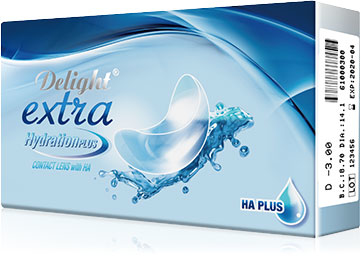 Delight Extra 矽水凝膠每月即棄隱形眼鏡