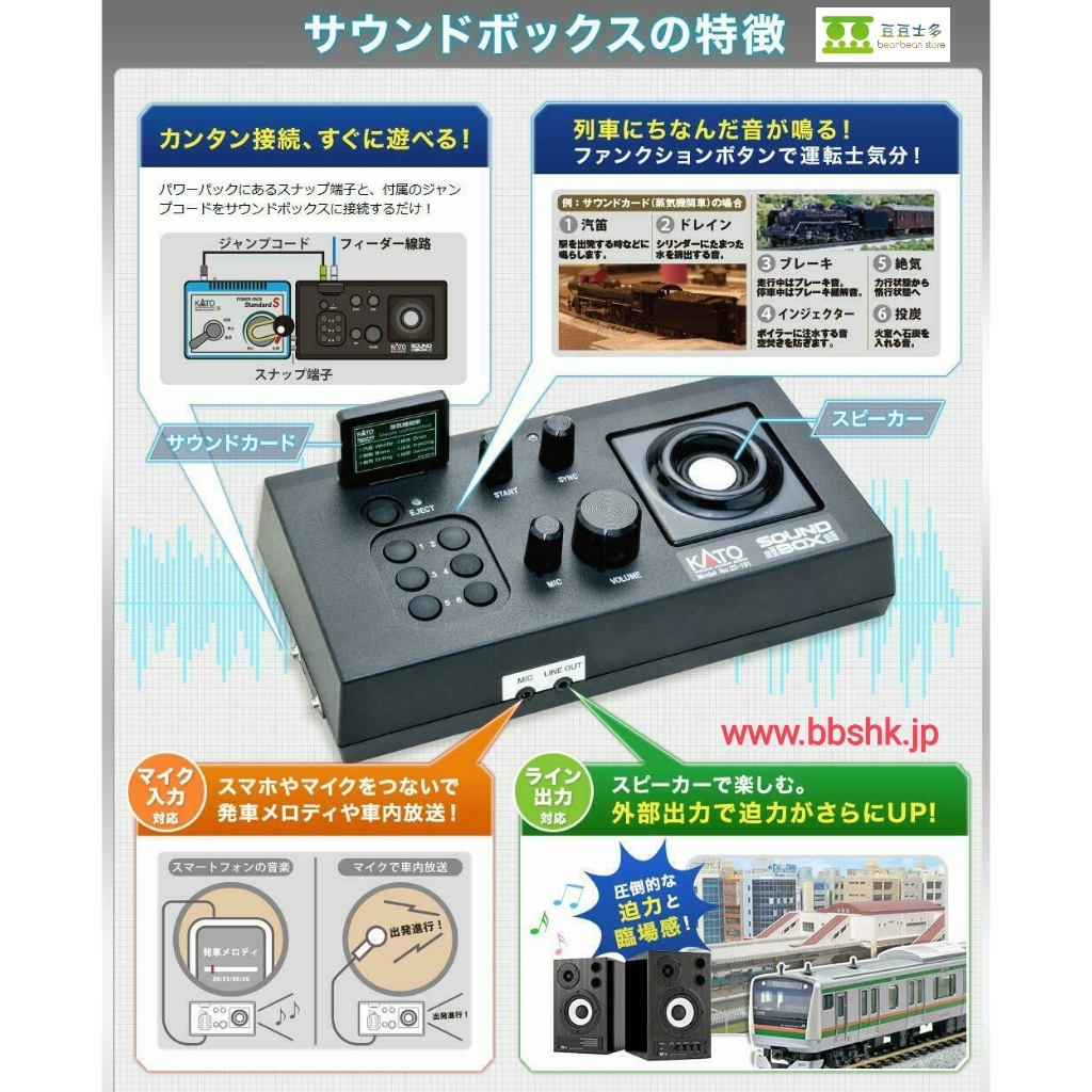 KATO 22-102 SOUND BOX