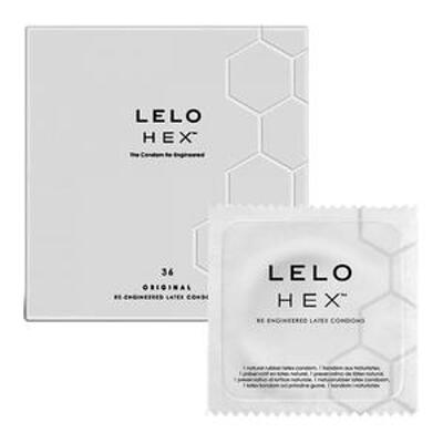 〔瑞典名牌〕LELO HEX™ Traction 《超貼防脫》乳膠安全套 （3片／盒 ）