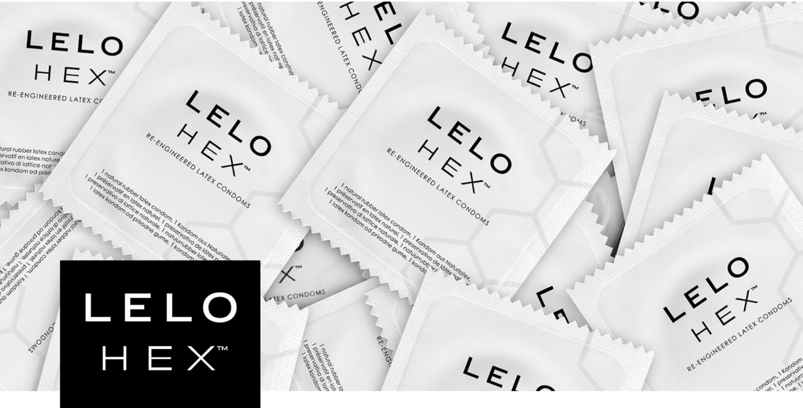 〔瑞典名牌〕LELO HEX™ Twin Peaks《超薄強韌》乳膠安全套 （3 片／盒 ）