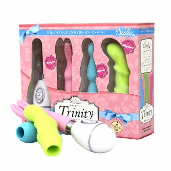 〔日本原裝進口〕JPT Stella《Trinity》替換式一物多用途按摩棒