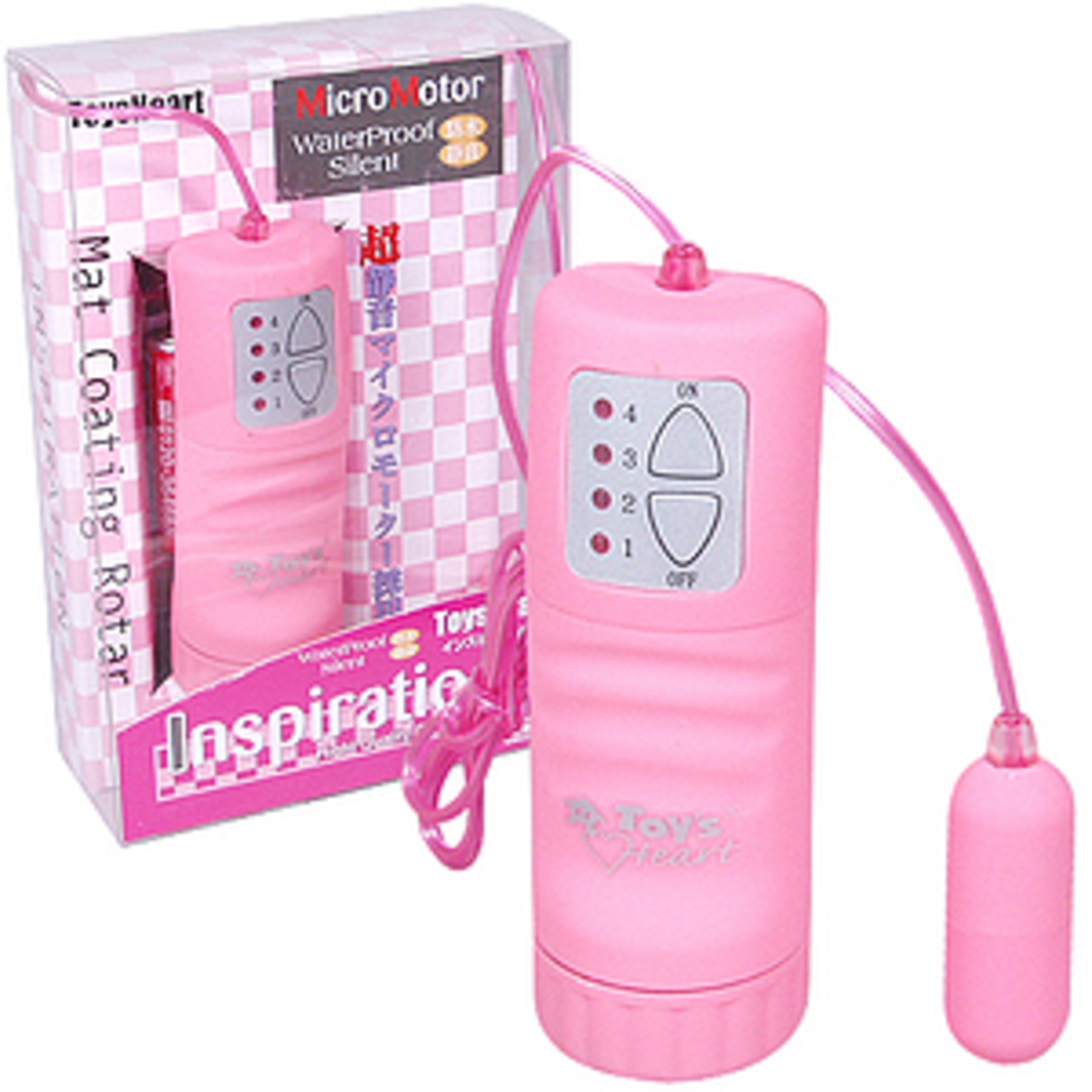 〔日本原裝進口〕名牌Toy's Heart 《靈感》防水震蛋（粉紅色）