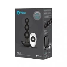〔美國原裝進口〕 b-Vibe 《Triplet Anal Beads》無線搖控後庭拉珠震動器