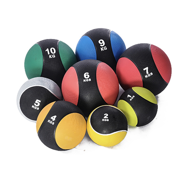 Medicine Ball 橡膠健身藥球 1-10kg 重量訓練 適合HIIT