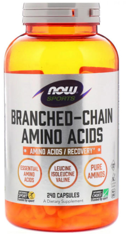 [預購] Now 支鏈胺基酸 240粒 BCAA