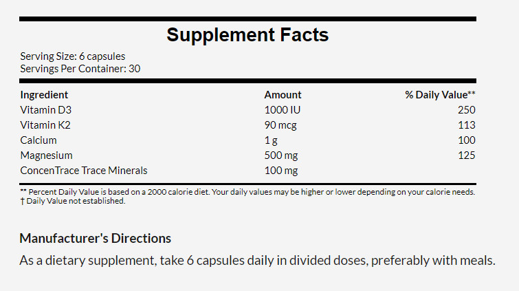 [預購] Now 鎂+鈣+維他命D3+K2 180粒 Cal-Mag DK