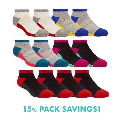 Men's CUSHION Ankle Socks: 12-Pack|CHEGO