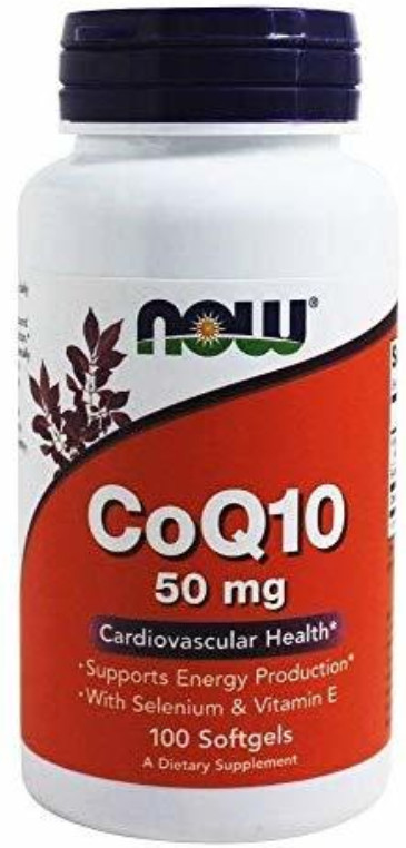 [預購] Now 輔酶Q10 50毫克 100粒 硒/維他命E CoQ10
