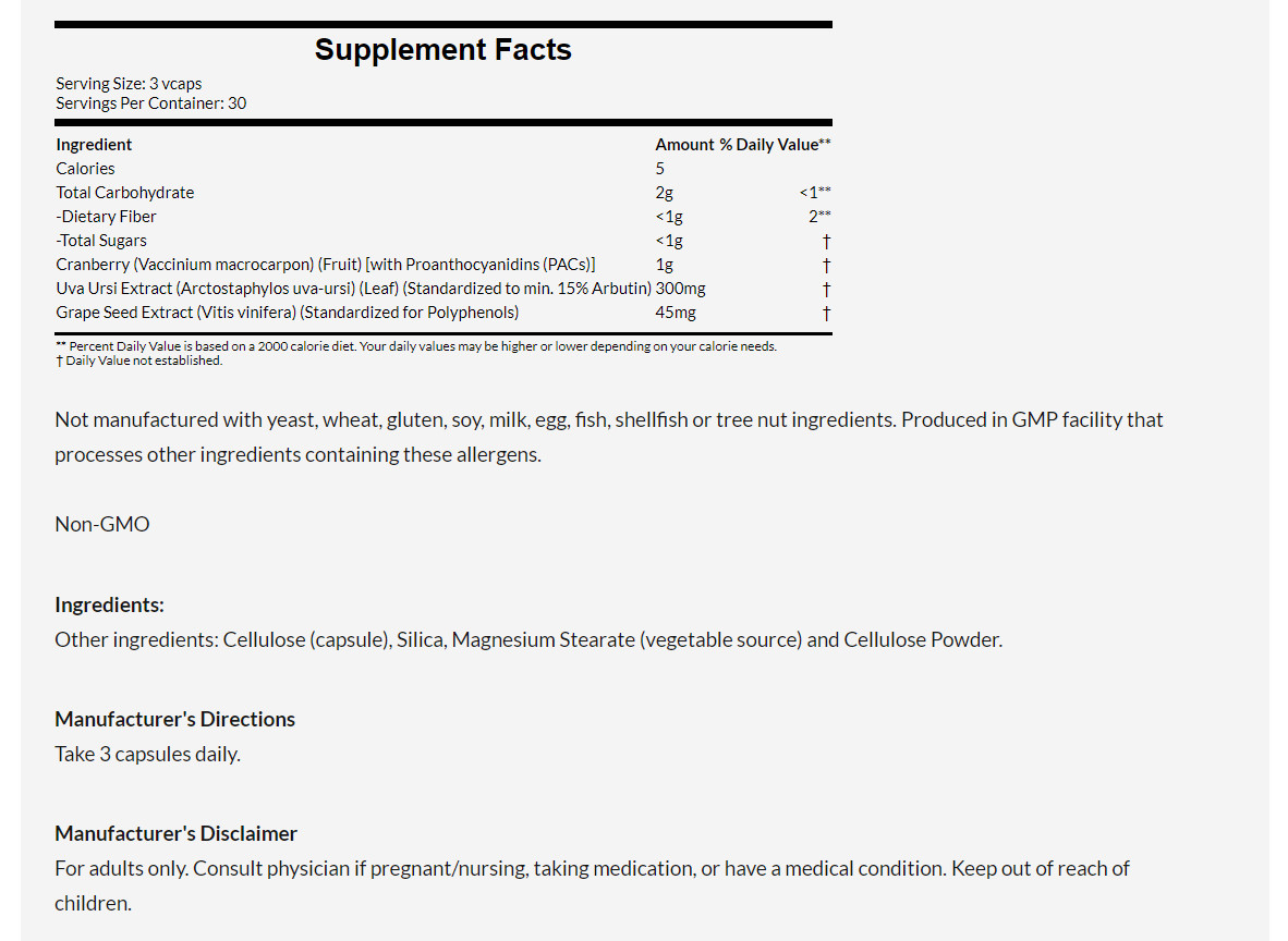 [預購] Now 蔓越莓提取物 原花青素 90粒 含葡萄籽Cranberry with PACs