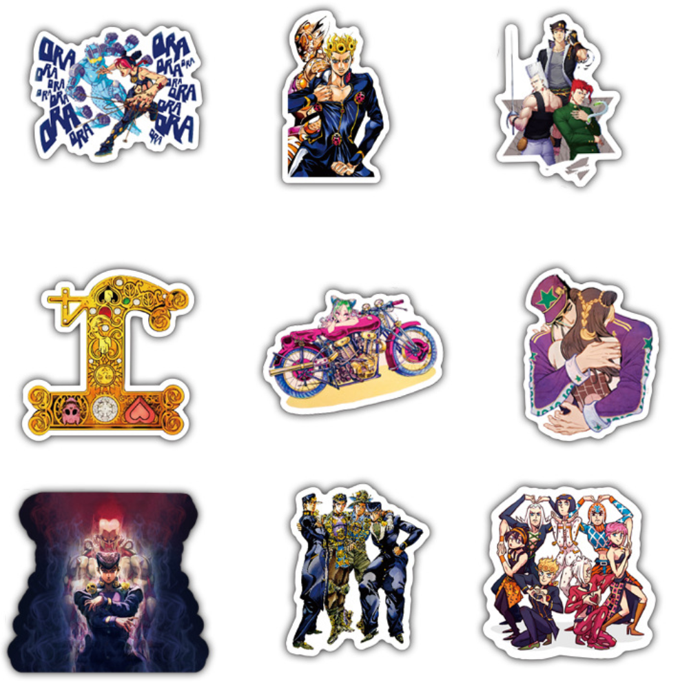 JoJo的奇妙冒險 - PVC 防水貼紙 / 限量五十張