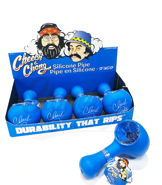 Eyce X Cheech & Chong - Signature Large Silicone Pipe 聯名款矽膠煙斗