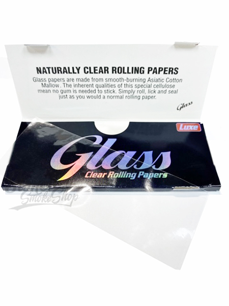 🇧🇷 Luxe Glass - Rolling Papers 透明捲煙紙