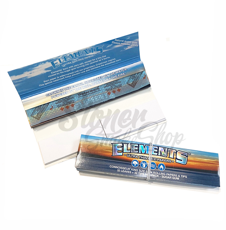 🇪🇸 Elements -（King Size）Connoisseur 行家版捲煙紙+濾紙（33入）