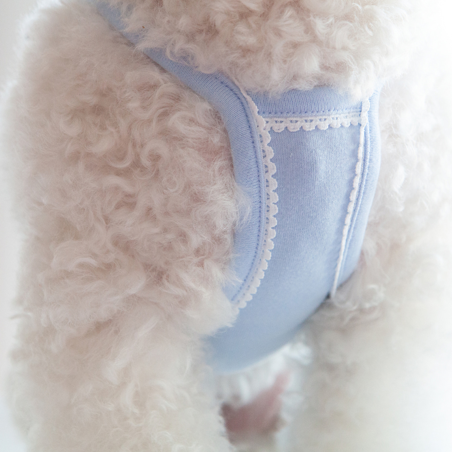 ★Dentist Appointment★ Daisy Kiss Me細肩帶背心 (藍)