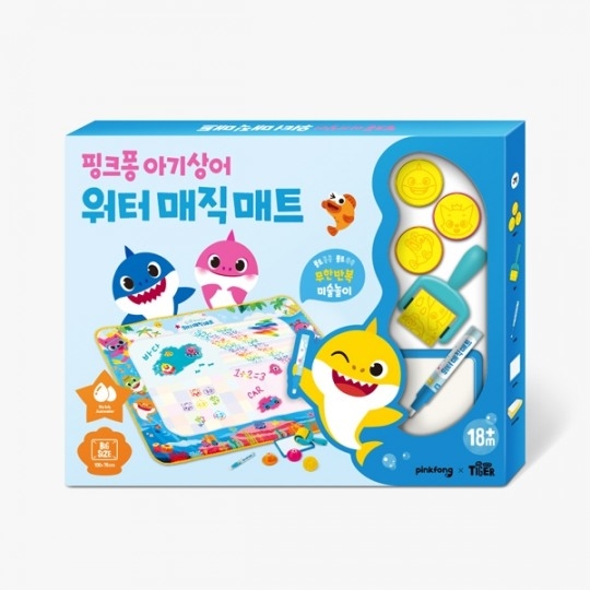 Pinkfong Baby Shark 水魔術墊  / 水筆畫布彩繪遊戲墊