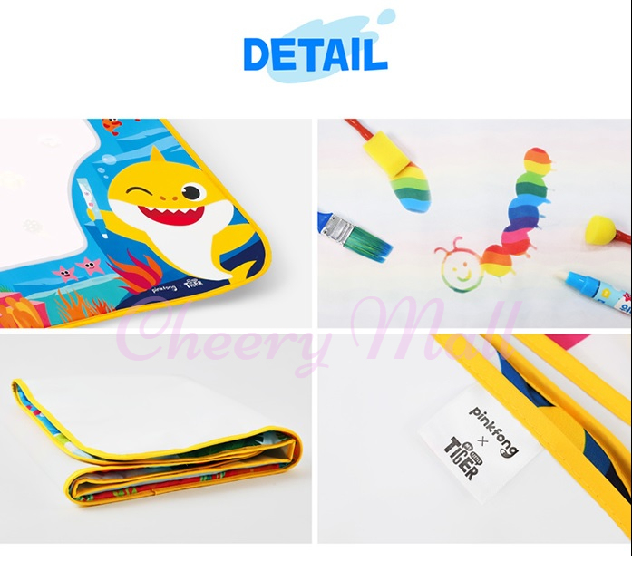 Pinkfong Baby Shark 水魔術墊  / 水筆畫布彩繪遊戲墊