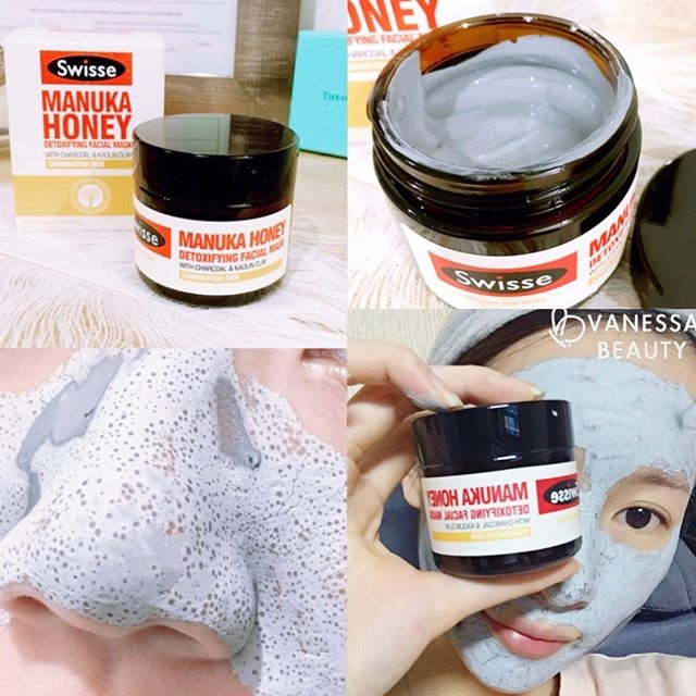 Swisse-Swisse - 天然麥蘆卡蜂蜜排毒面膜 70g