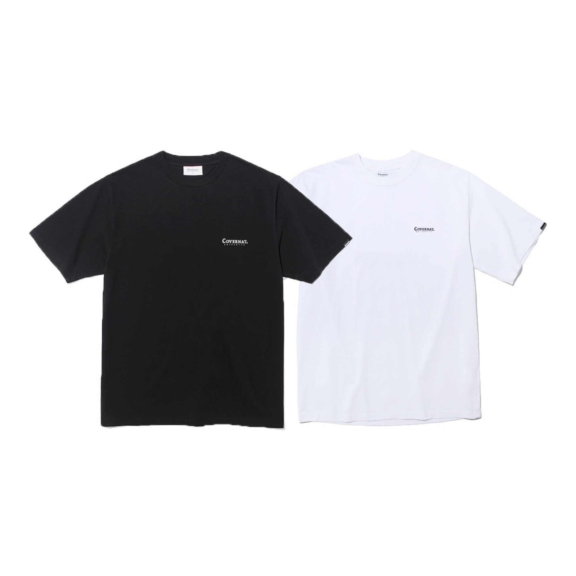 COVERNAT 20S/S SMALL AUTHENTIC LOGO TEE