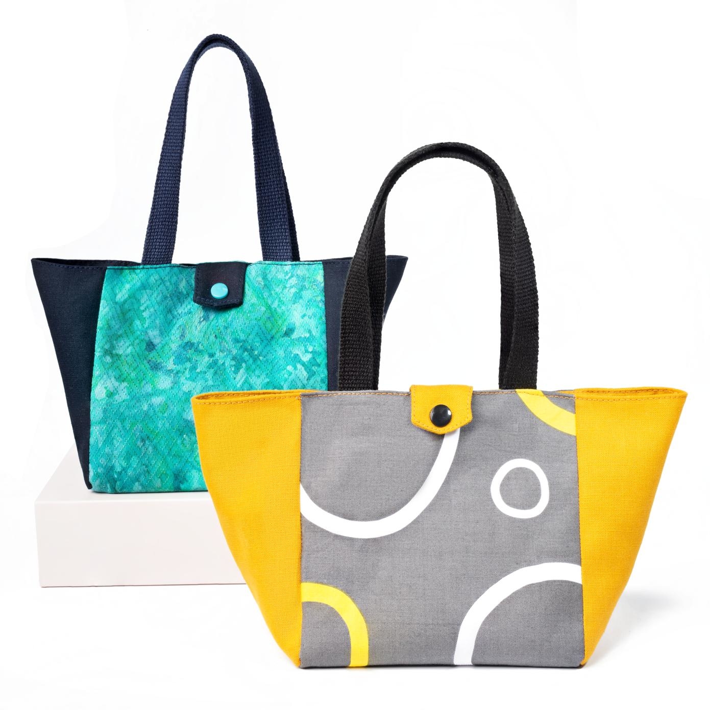 販售原尺寸【紙型】(三角立體手提包)