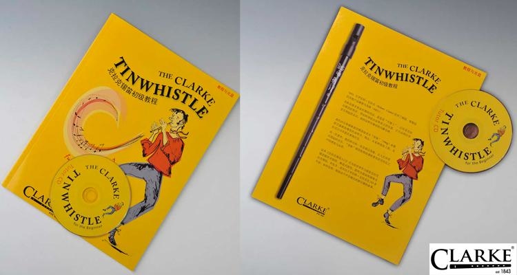 英國Clarke Original TIN 初級錫笛教程 附CD - CB6