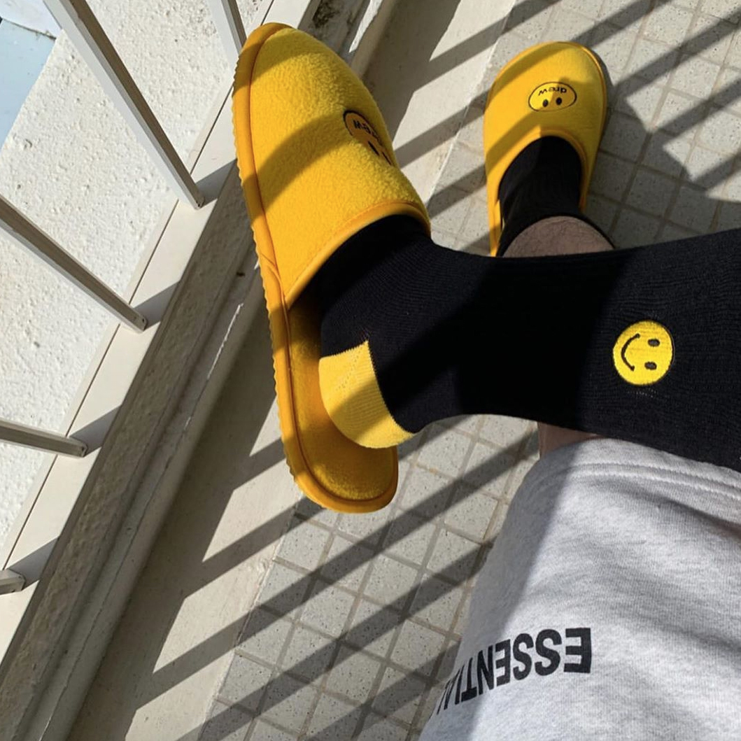 【BFF】微笑小圖臉襪_ BF190004_黑