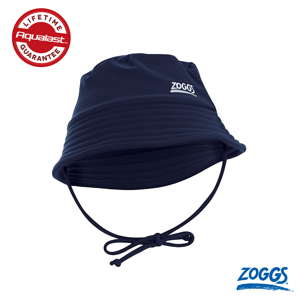 ZOGGS 幼童戲水防曬漁夫帽/遮陽帽-藍
