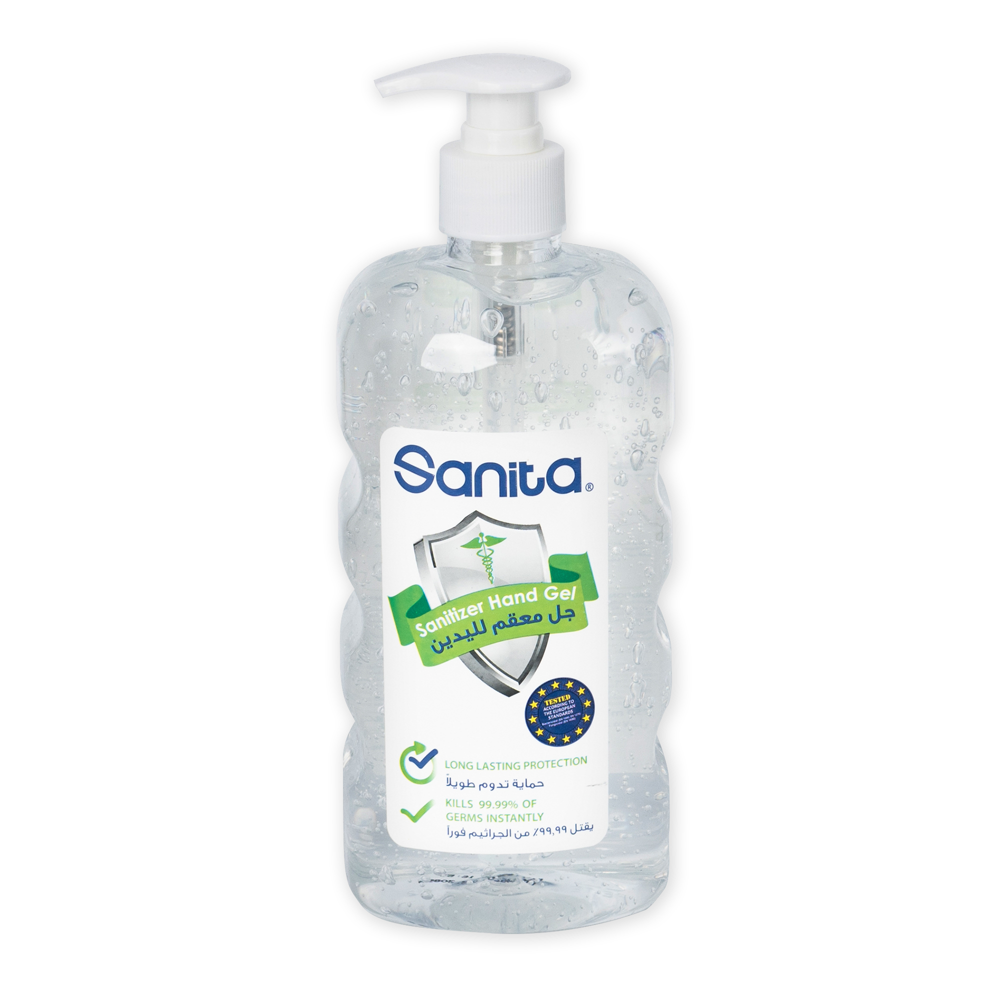 Sanita 消毒搓手啫喱, 歐盟標準 750 毫升