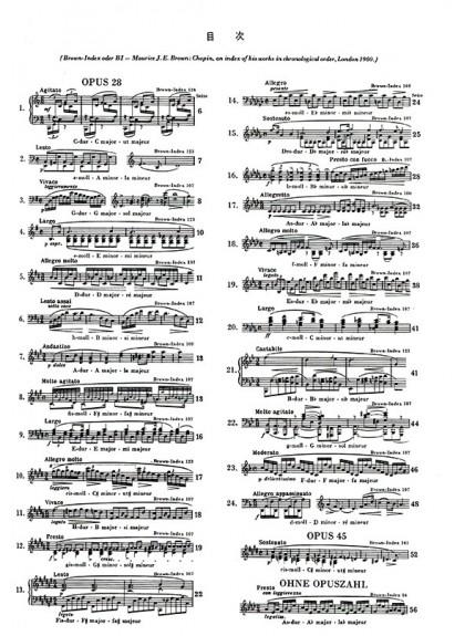 鋼琴譜 蕭邦【原典版】序曲 (Y23)