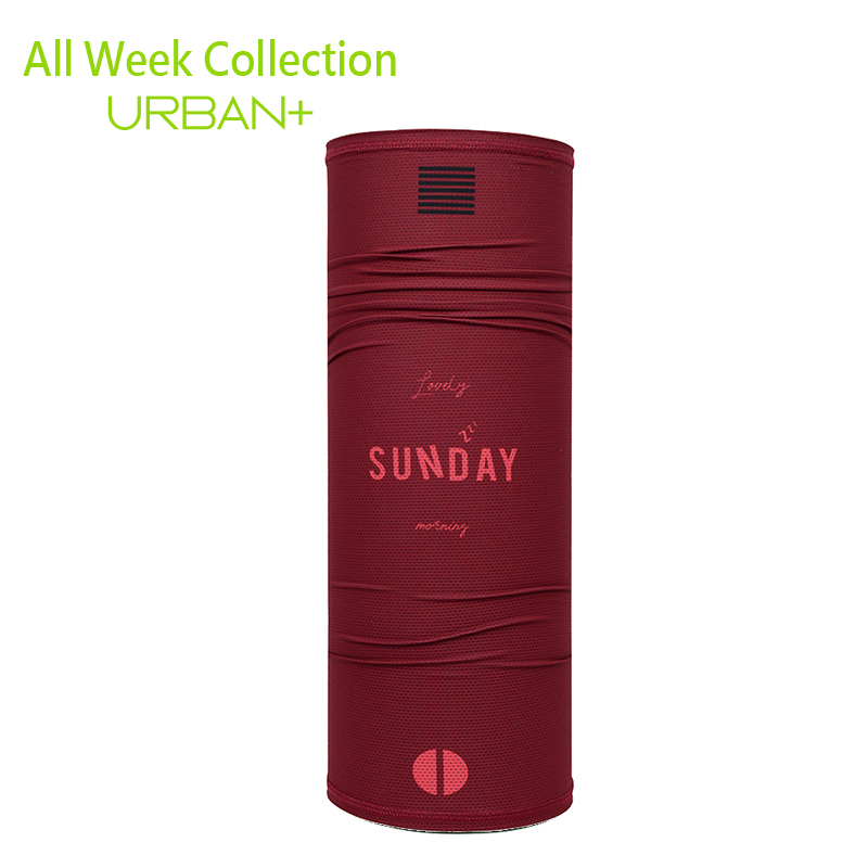 All Week Collection-Sunday紅色-魔術頭巾
