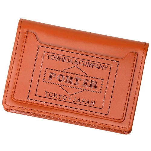 日本吉田包PORTER / PS LEATHER WALLET GLASS LEATHER Ver. CA