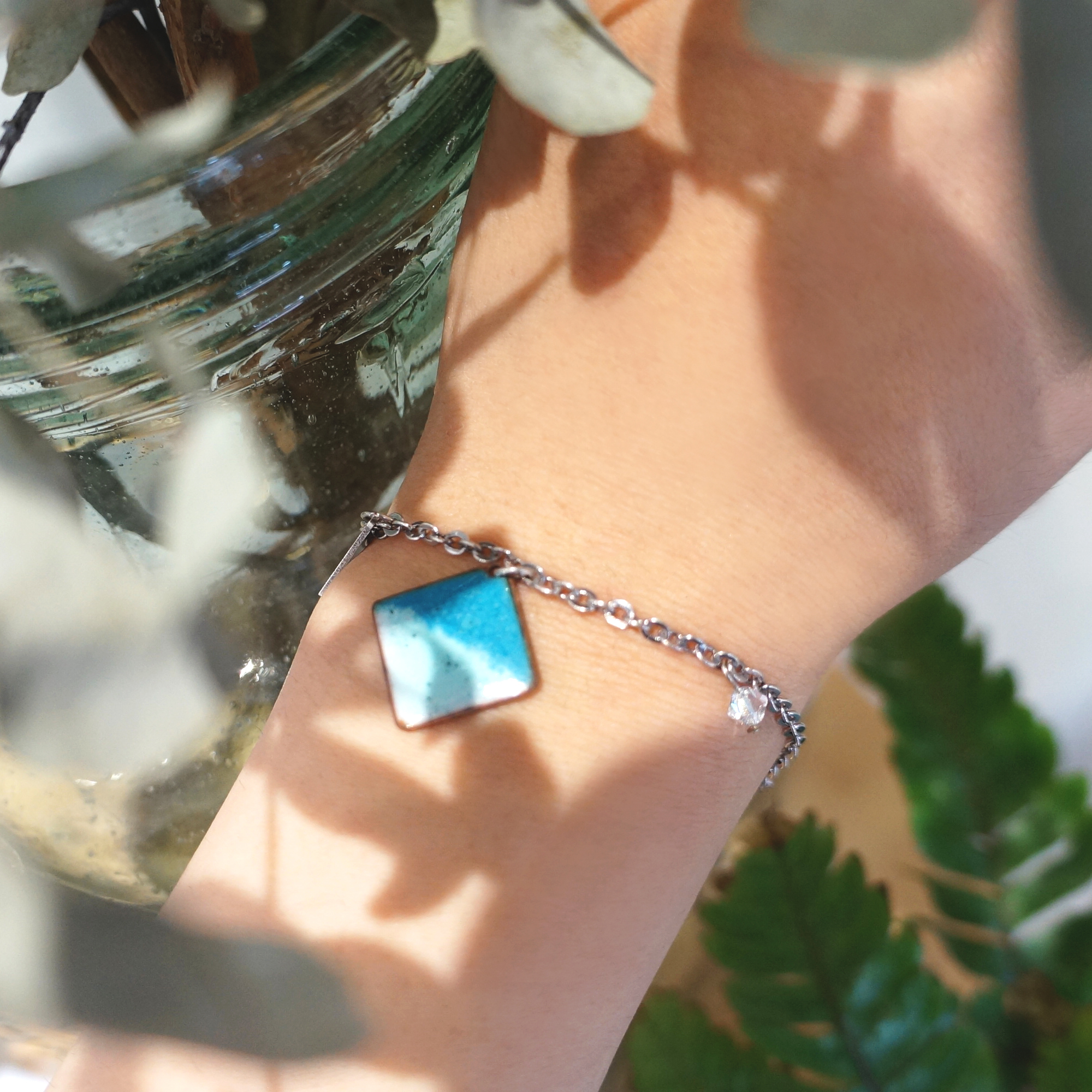 良餘手工珠寶｜玻璃海手鍊