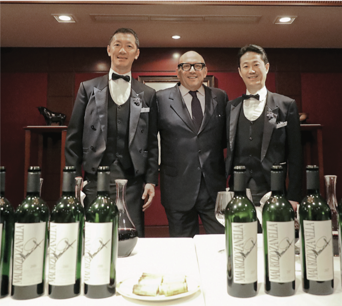 Zanella has a great respect for Japanese Sommeliers
