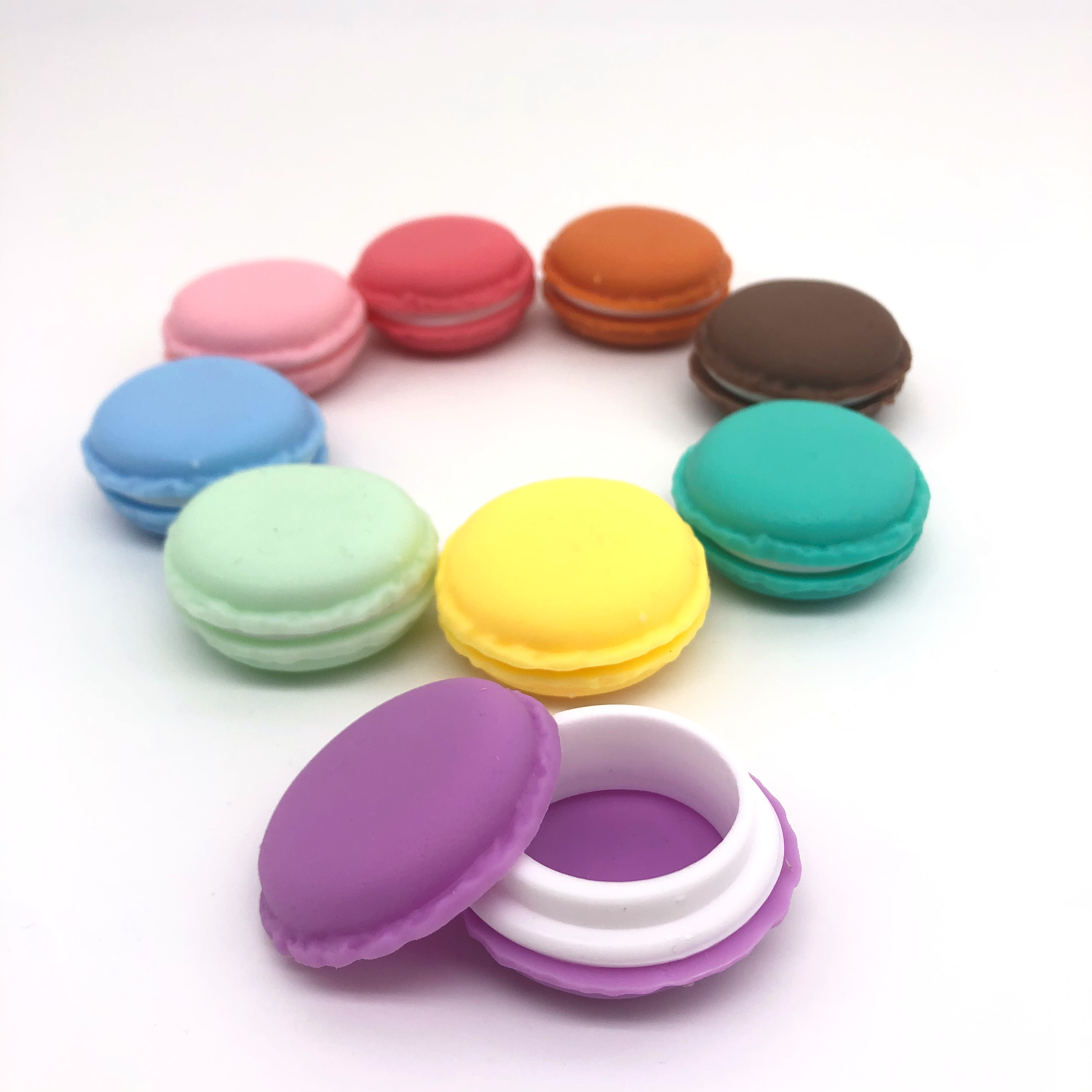 Macaron Storage Box (Three packs-color mix)