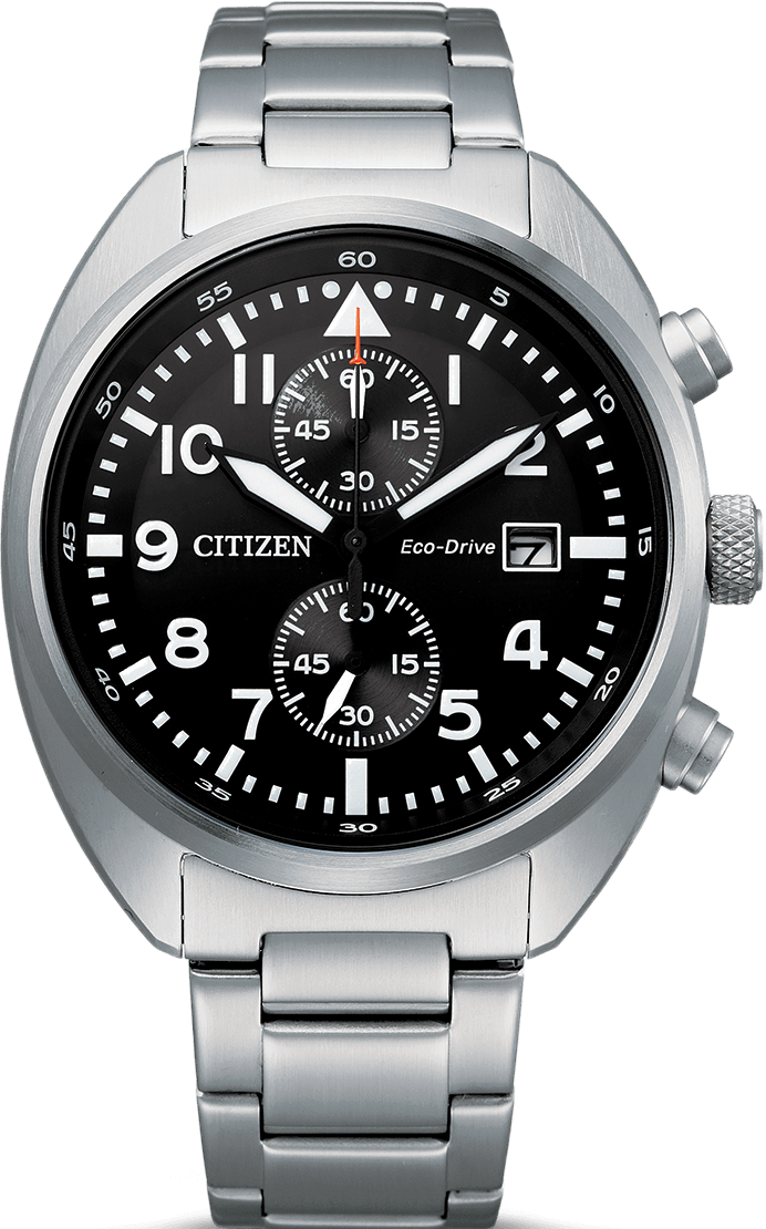 萬年鐘錶 - Citizen 星辰錶   光動能男錶    CA7040-85E  錶徑 41MM