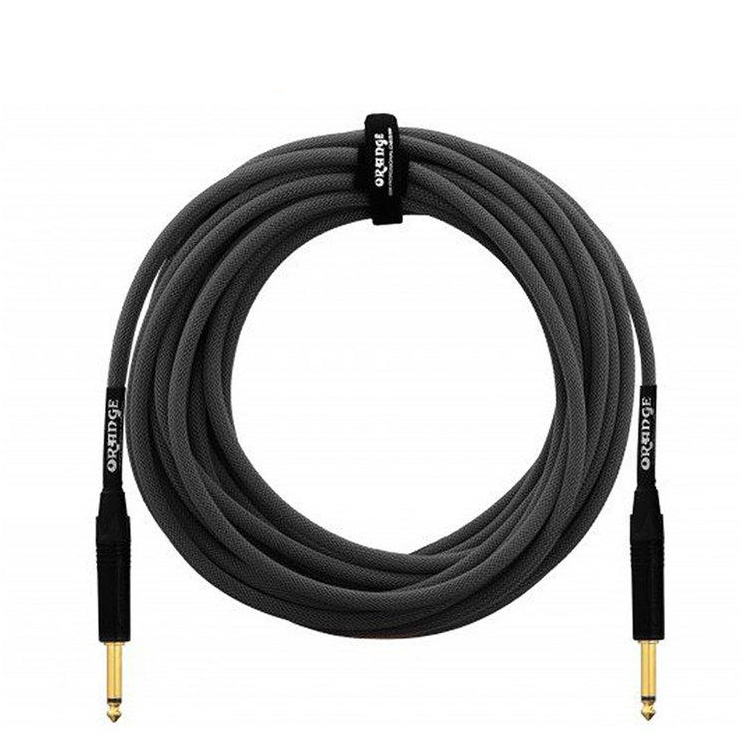 導線30呎 II頭(黑) 英國ORANGE STIN-BL-30 無氧銅導線