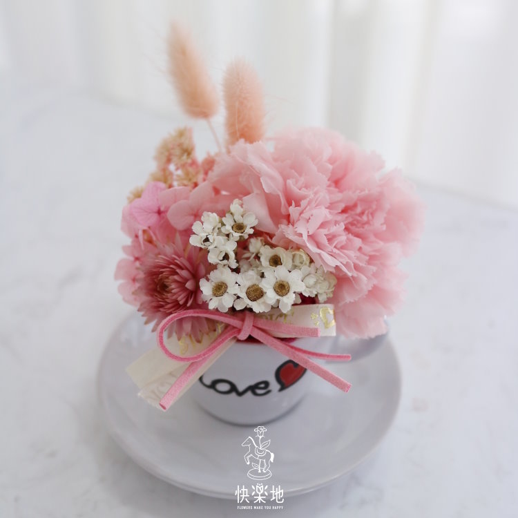 歡暢喜悅 I 小杯花 I 永生花 ‧ 不凋花    PF200089