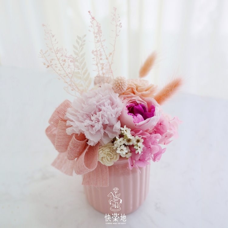 粉愛你 I 永生花 ‧ 不凋花  PF200108