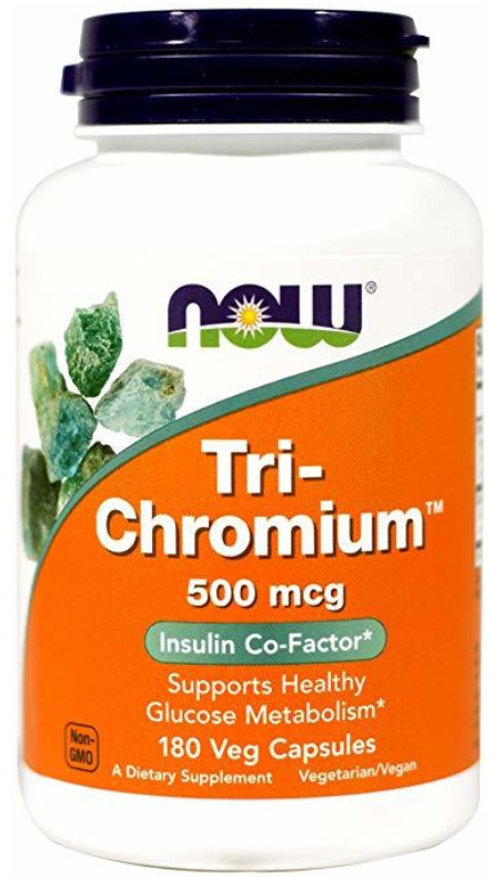 [預購] Now 鉻+肉桂 500毫克 180粒 Tri-Chromium