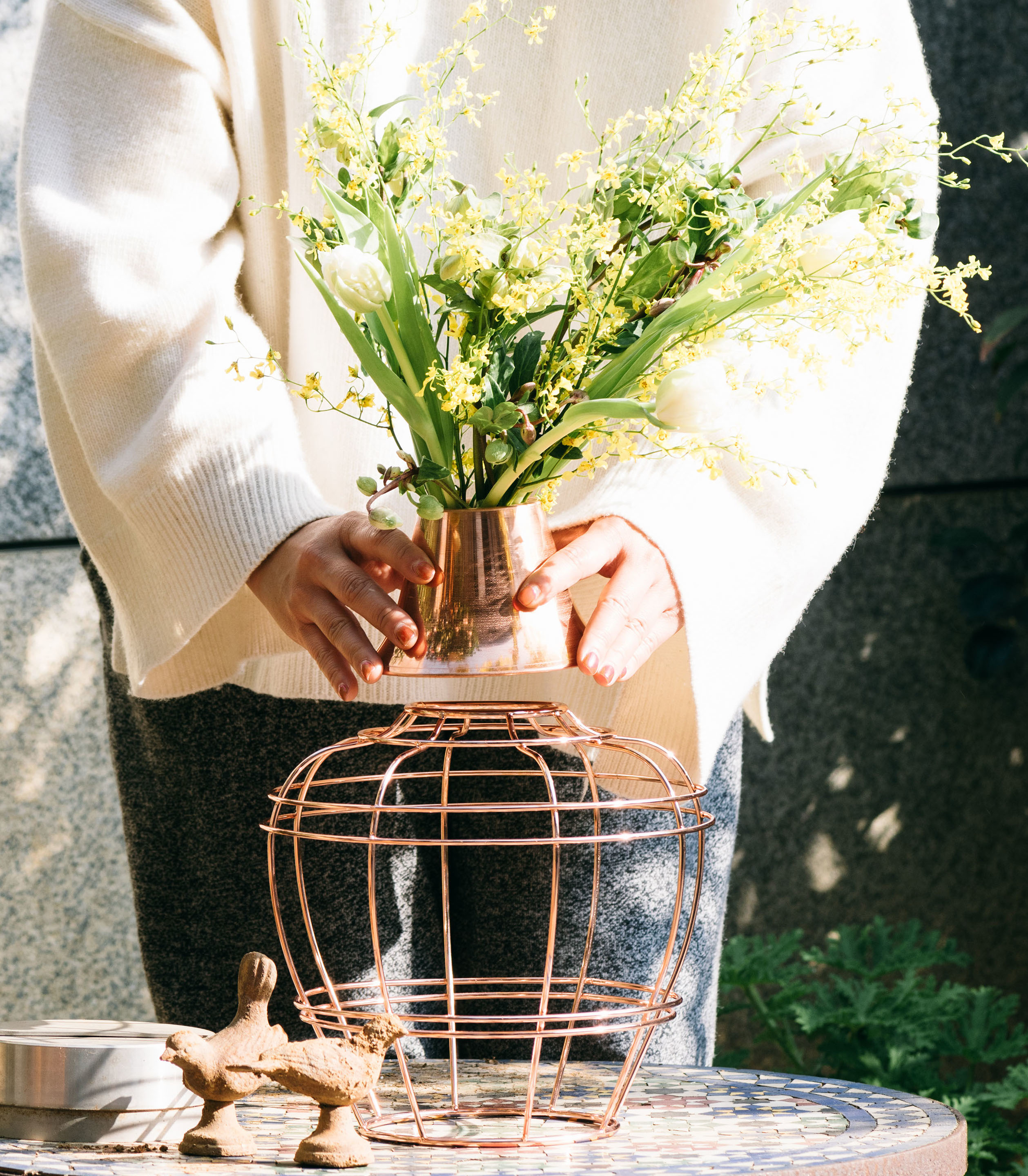 kimu 柒木設計上下花器