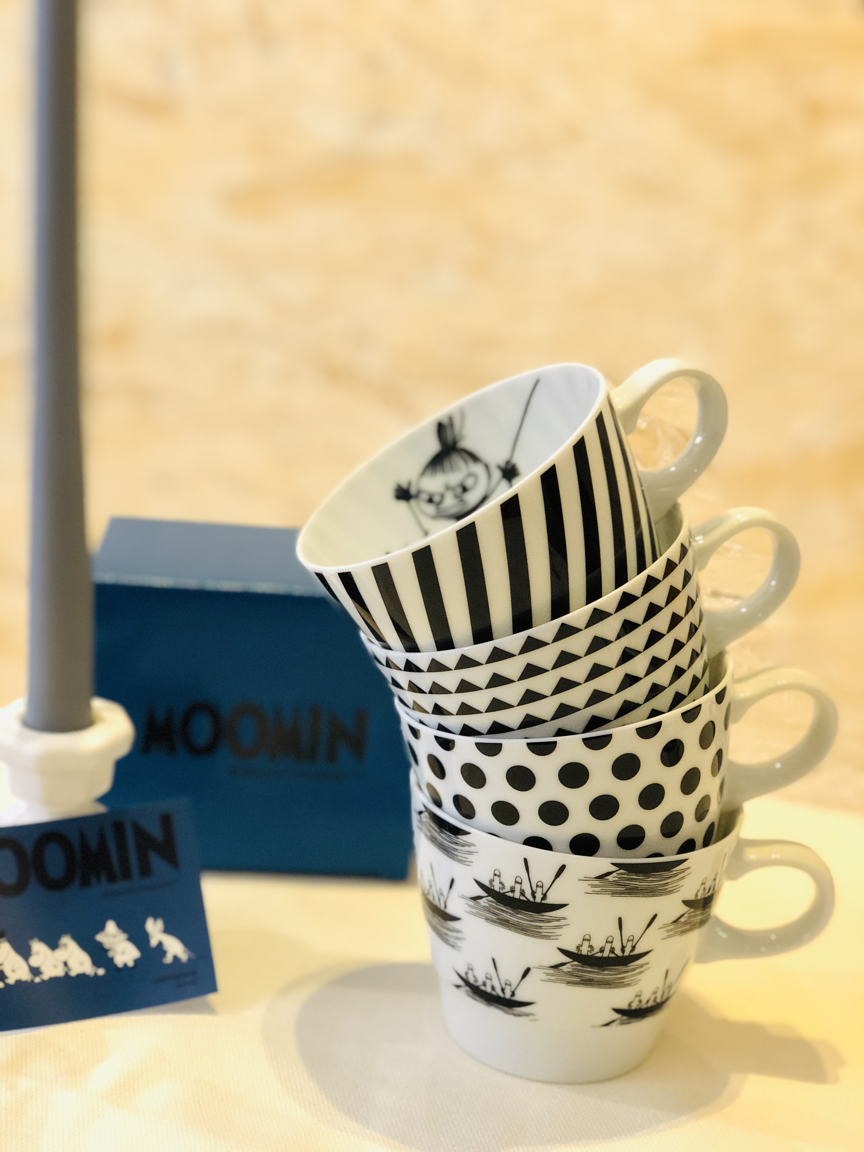 Moomin 極簡風插圖瓷馬克杯