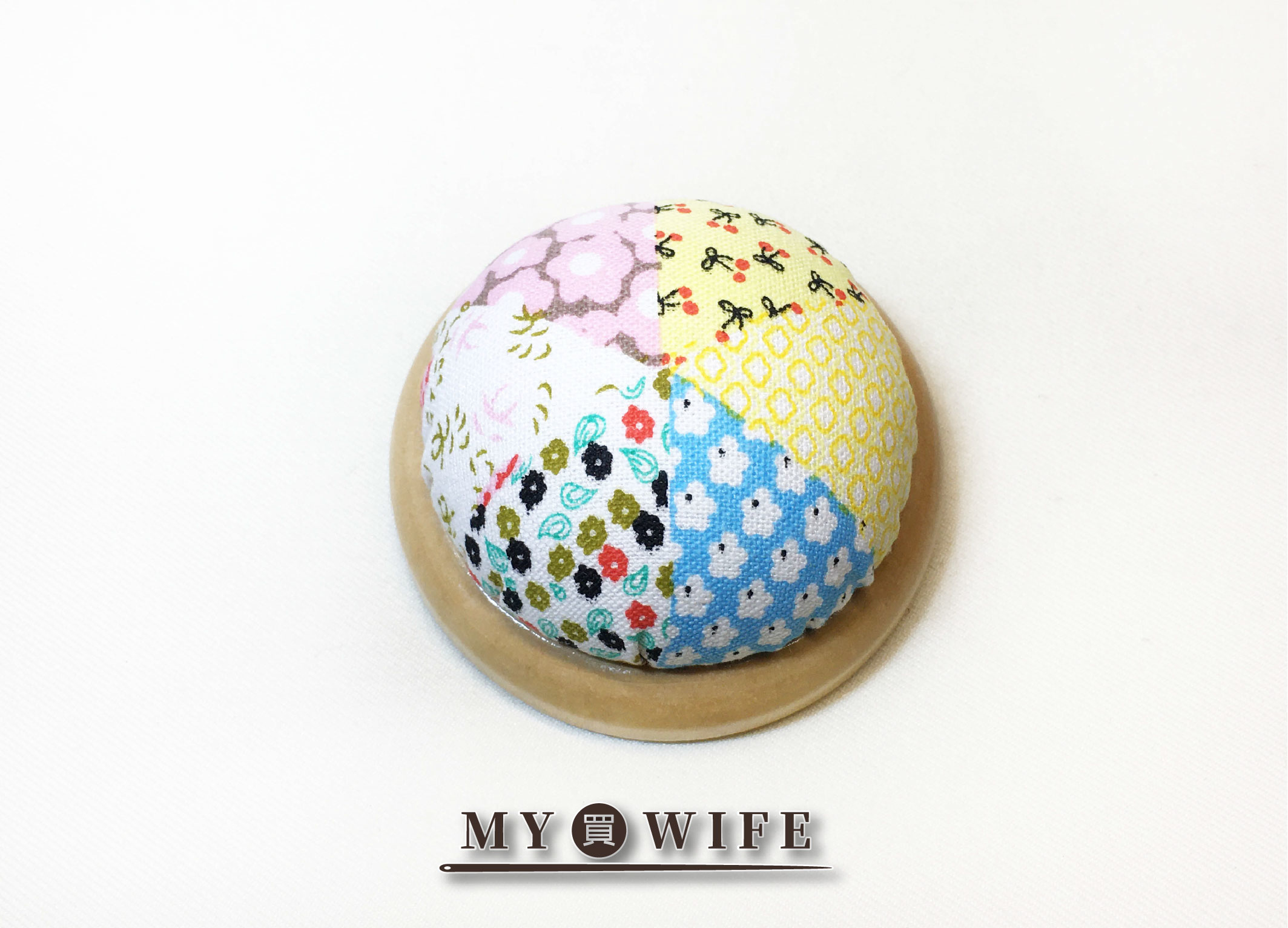 原木底座針包_拼接碎花款_不挑款