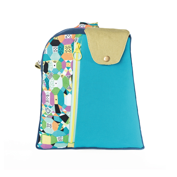 販售原尺寸【紙型】(梯形單肩包)