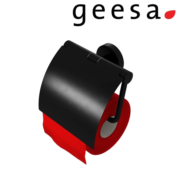 Geesa "Nemox Black" 916508-06 有蓋廁架 *陳列品*
